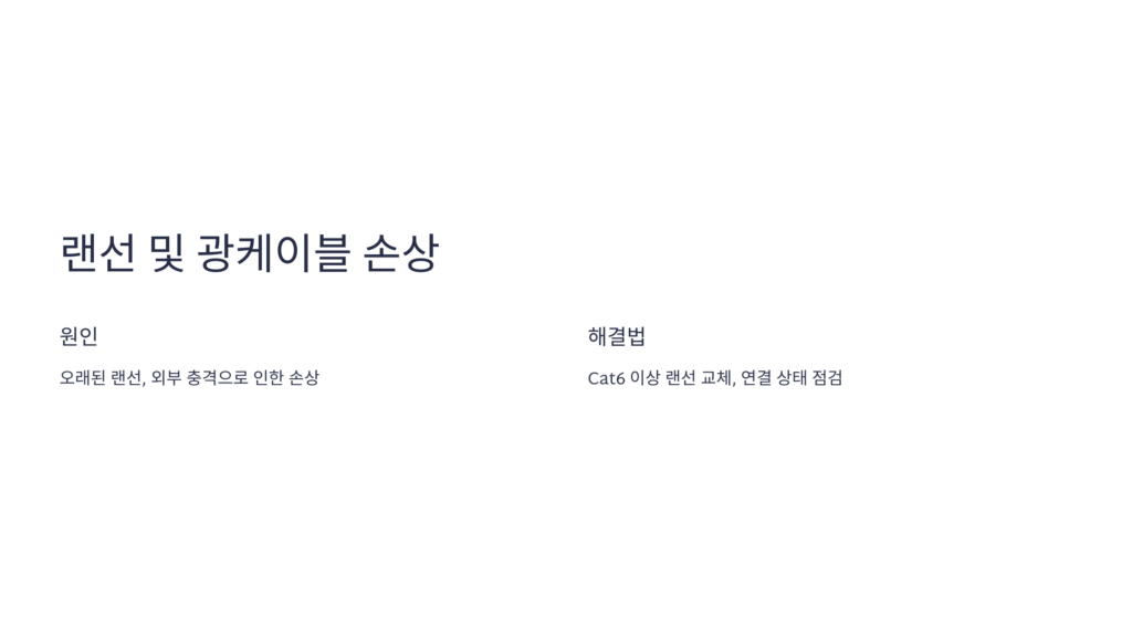 인터넷 끊기는 문제 5 인터넷 자꾸 끊기는 이유? 10가지 원인과 해결법 총정리